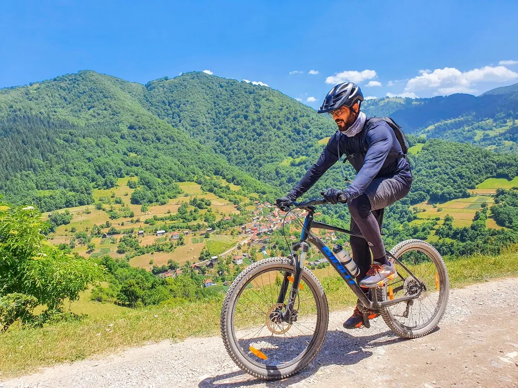 Biking