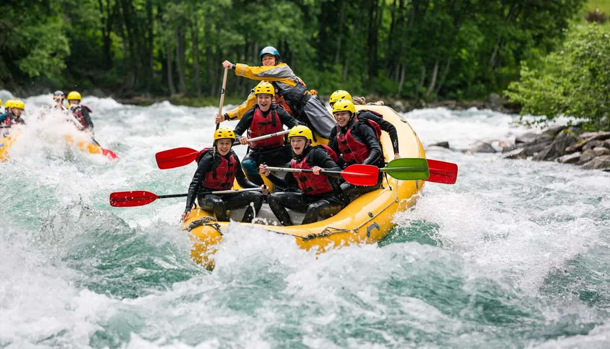 Rafting on the emerald Neretva river
