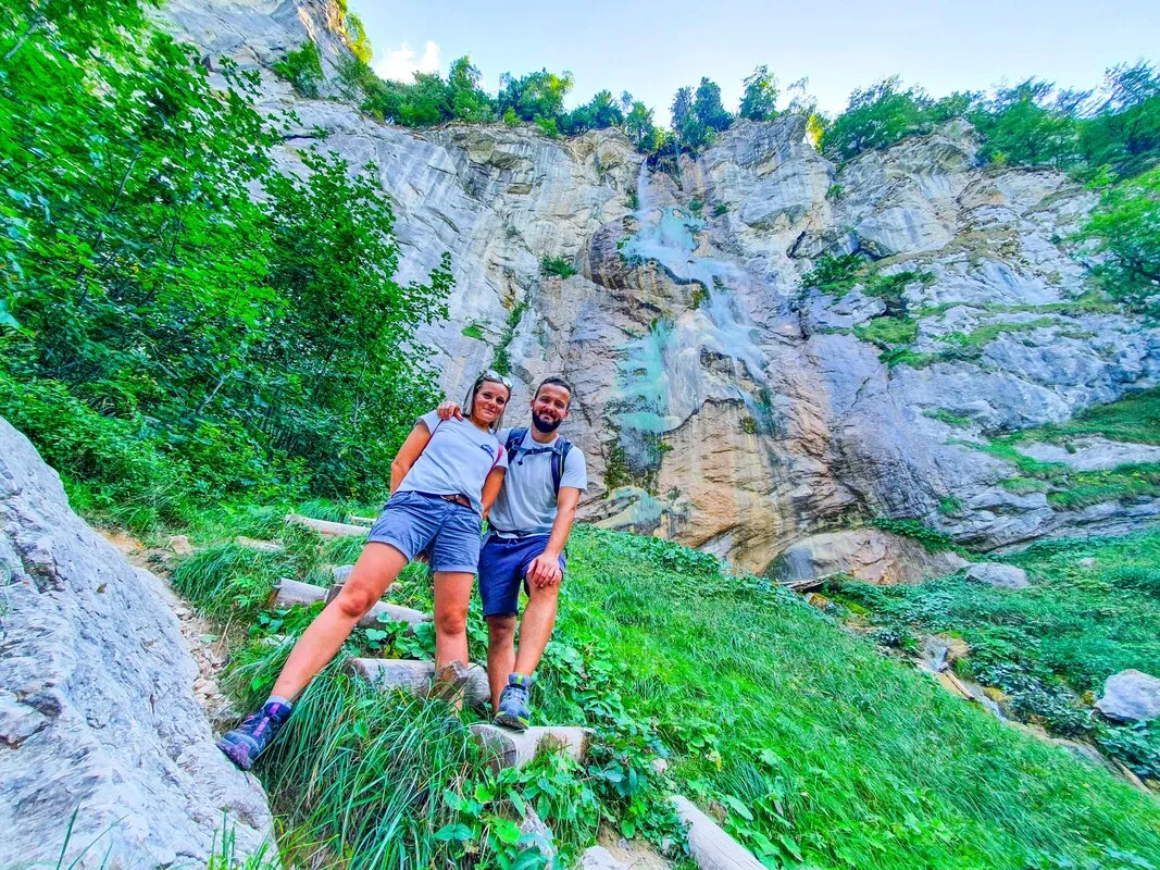 Skakavac waterfall, the tallest waterfall in Bosnia and Herzegovina