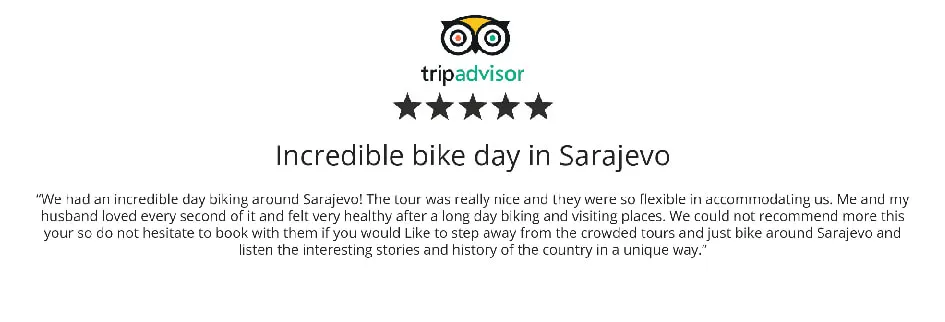 Five-star TripAdvisor review: "Great day trip, should be required for any visit!"